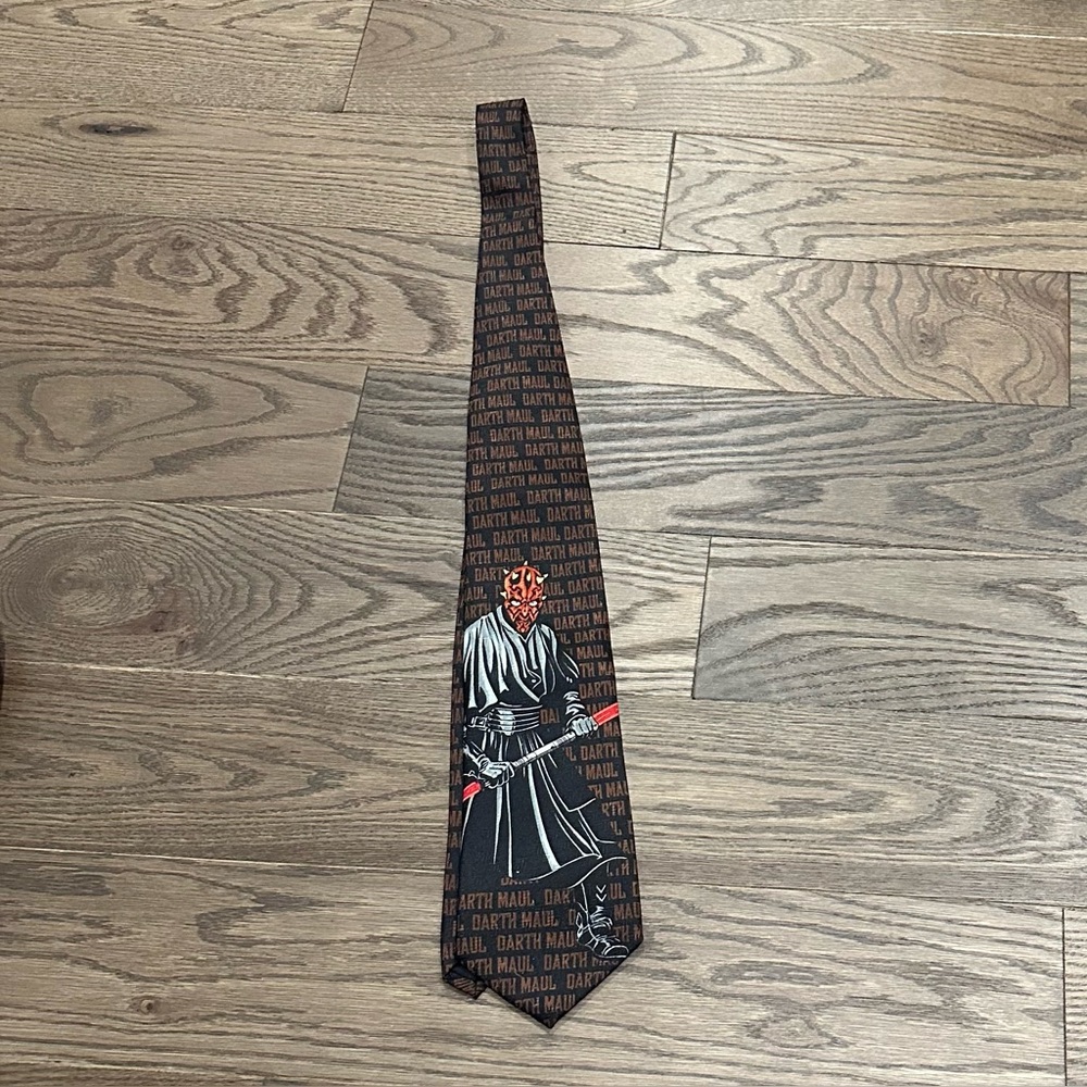 Star Wars Darth Maul Tie NWT Vintage Sith Men’s Geek-Chic Outfit Accessory
